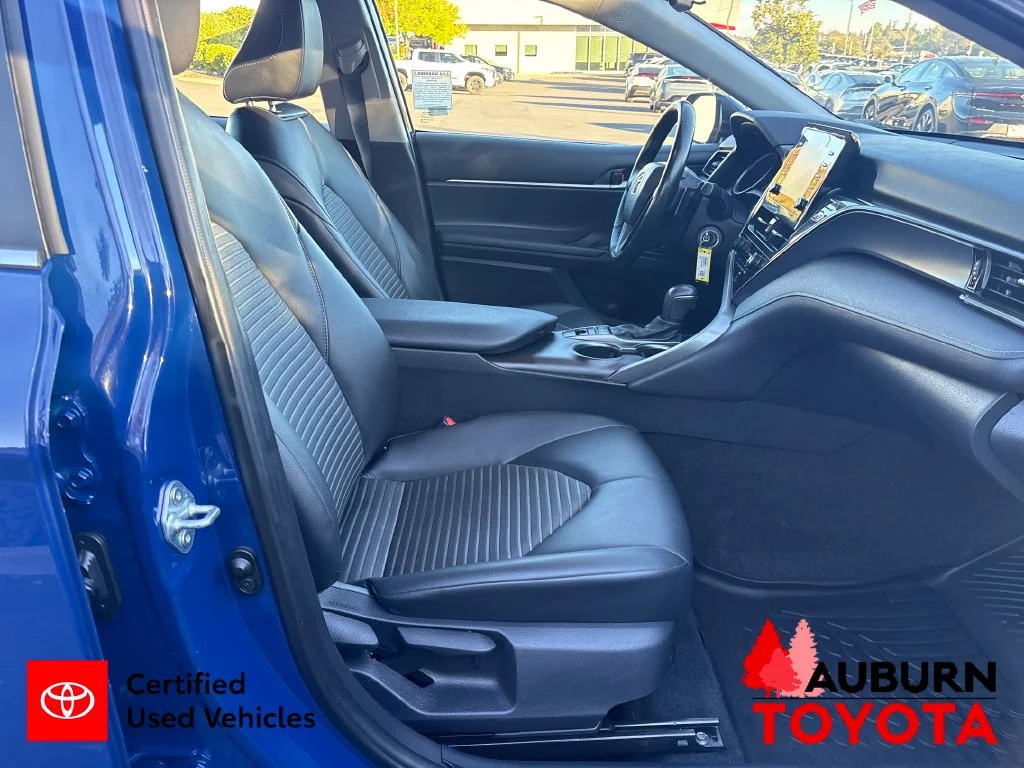 Certified Used 2023 Reservoir Blue Toyota SE image 22