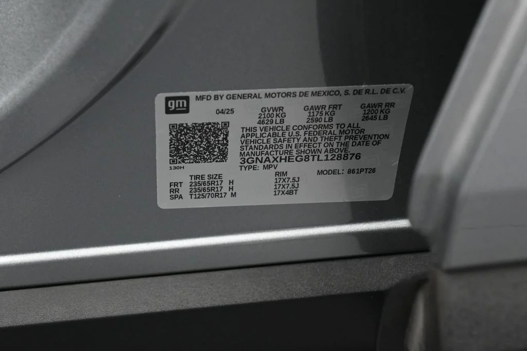 Used 2026 Sterling Gray Metallic Chevrolet LT image 13