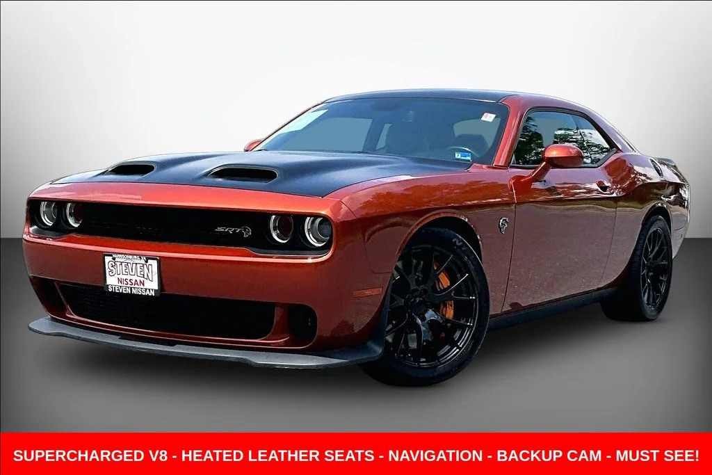 Used 2021 Orange Dodge SRT Hellcat Redeye image 3