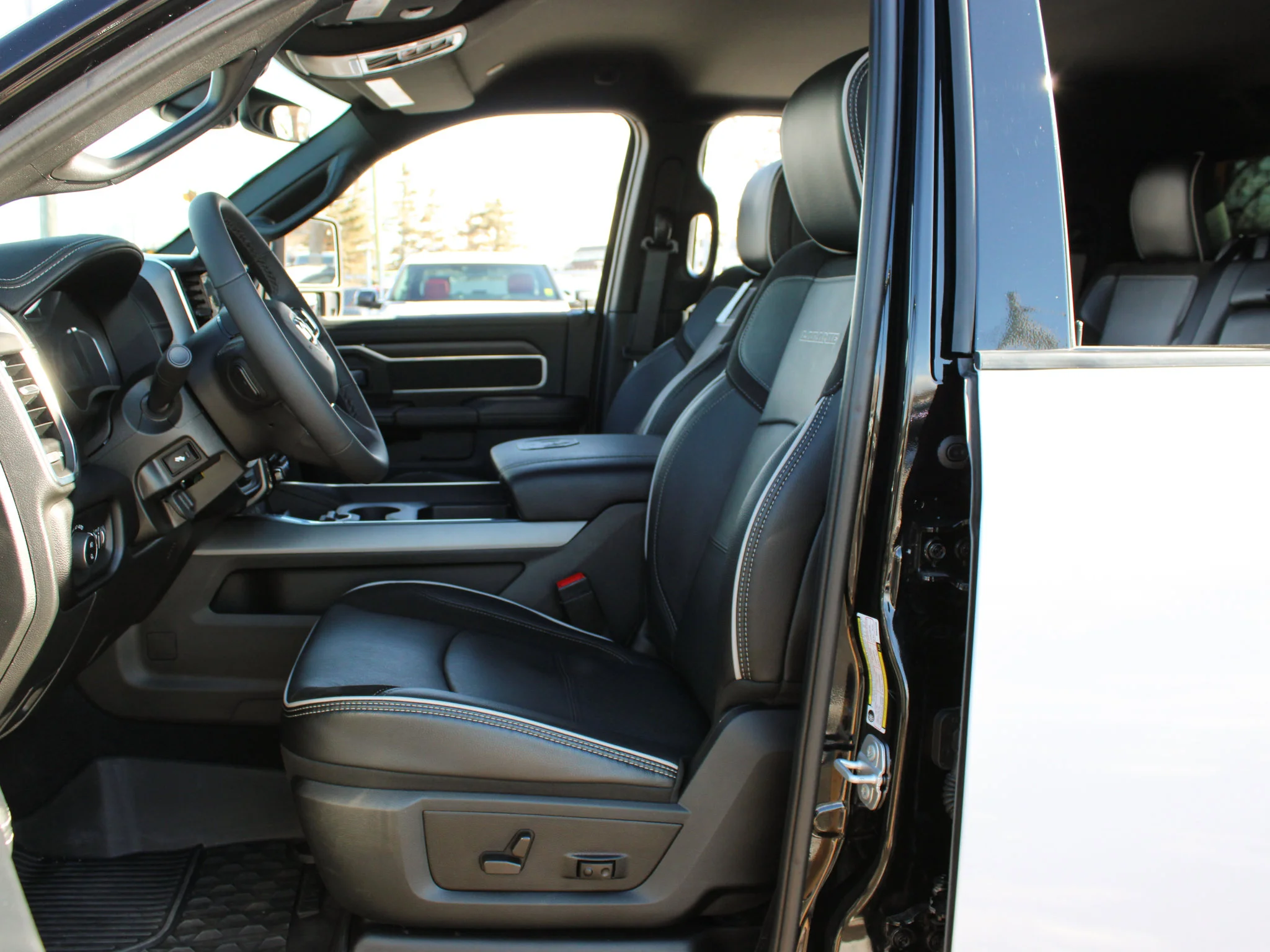 Certified Used 2025 Black RAM Laramie * 3M PPF | Power Running Boards | No Accidents | Heated Seats | FUEL Wheels | Apple CarPlay image 3