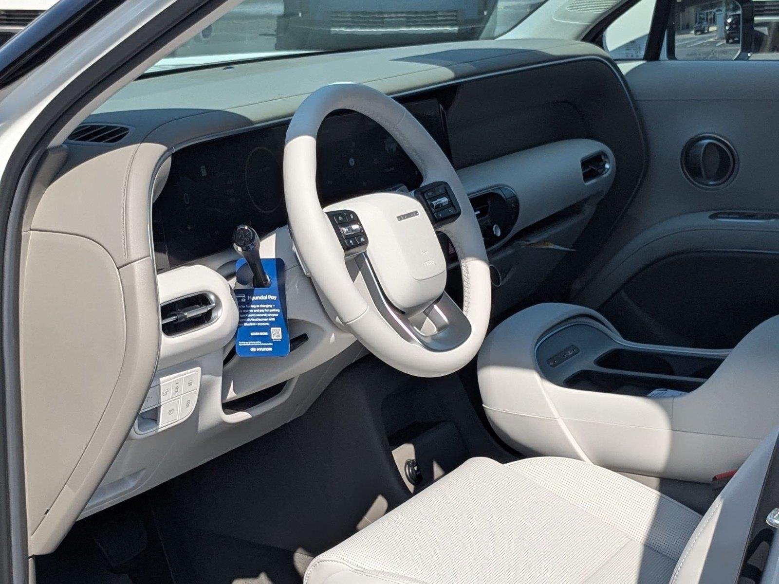 New 2027 Creamy White Pearl Hyundai SEL 7P image 2