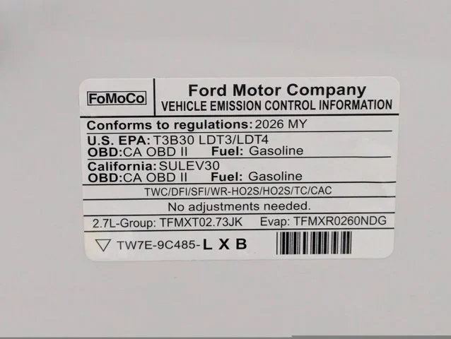New 2026 Oxford White Ford STX® image 56