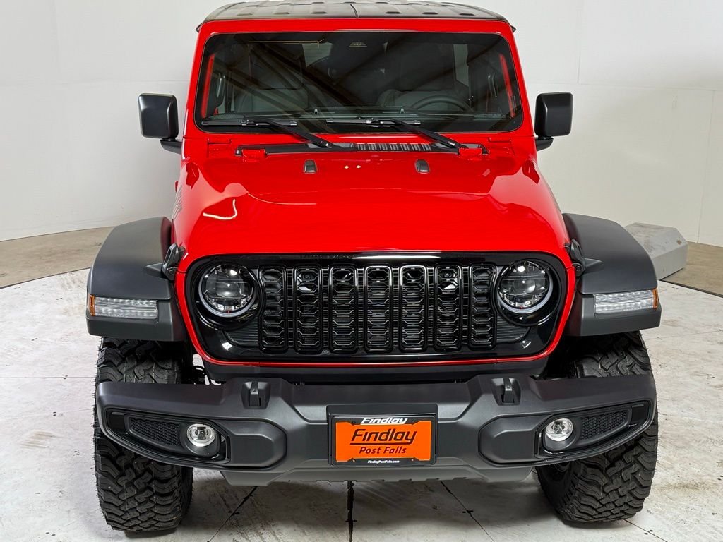 New 2026 Firecracker Red Clear-Coat Exterior Paint Jeep Willys image 2