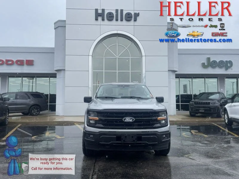 Used 2025 Iconic Silver Metallic Ford XLT image 1