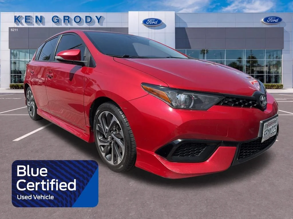 Certified Used 2018 Red Toyota Base image 1