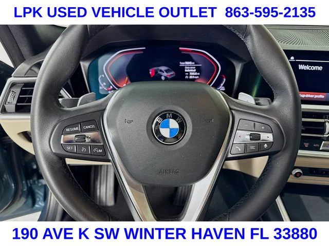 Certified Used 2020 Blue BMW 330i image 11