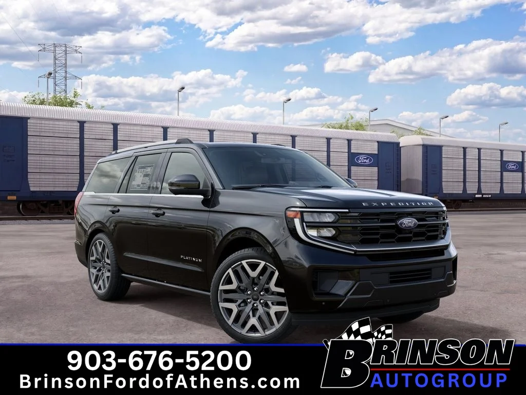 New 2027 Agate Black Metallic Ford Platinum image 4