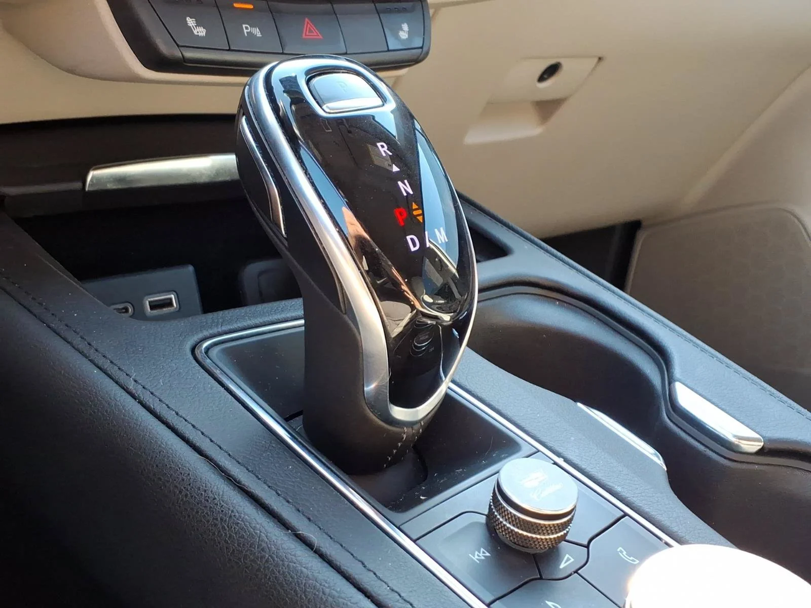 Used 2023 Stellar Black Metallic Cadillac AWD Luxury image 15