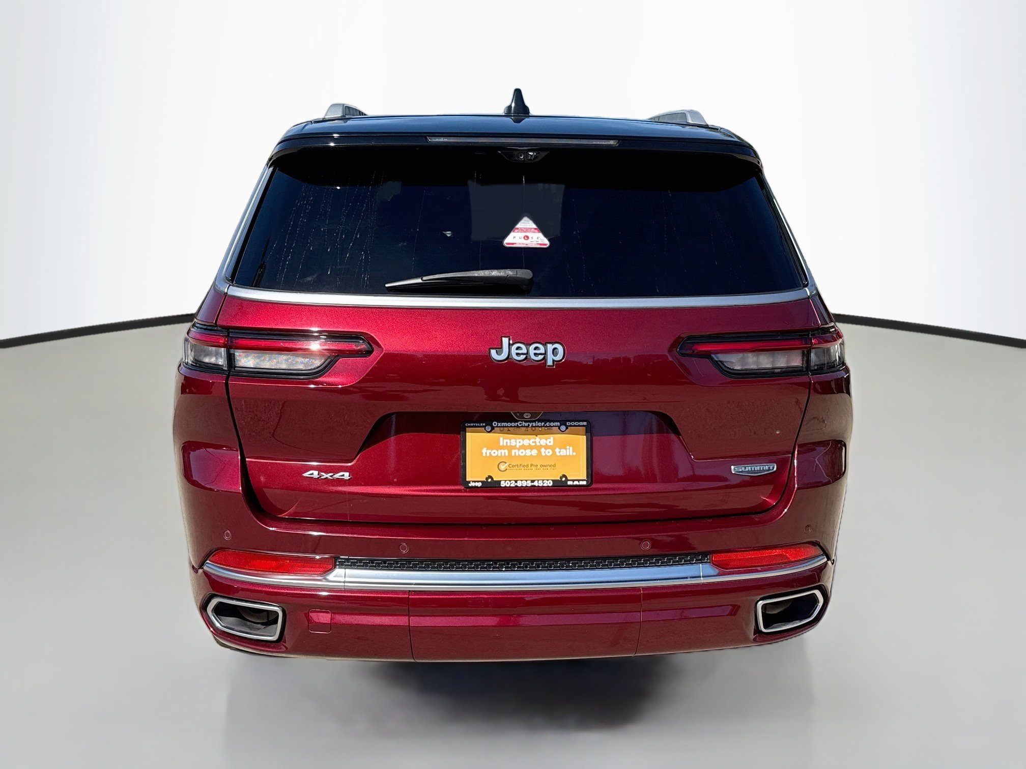 Used 2023 Velvet Red Pearlcoat Jeep Summit image 7
