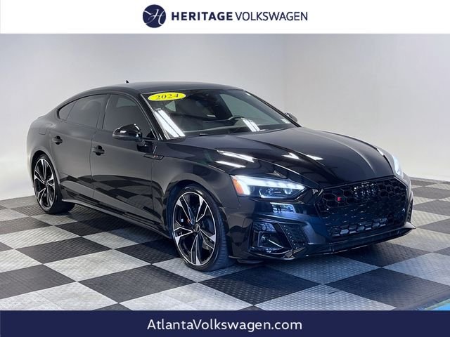 Used 2024 Black Audi Premium Plus image 1