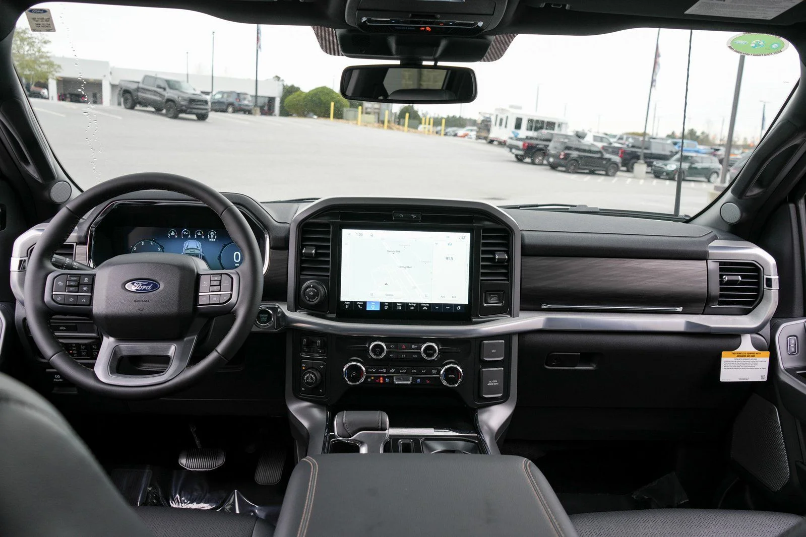 New 2026 Agate Black Metallic Ford Lariat® image 19