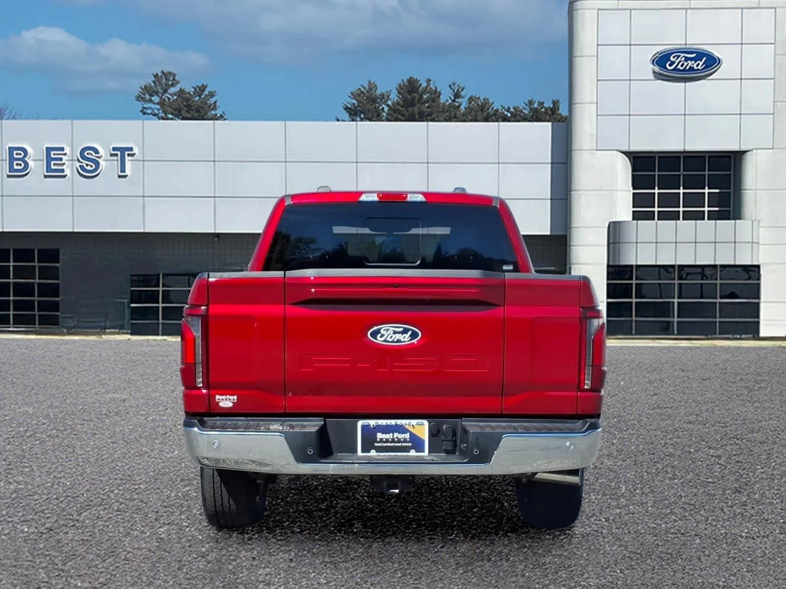 Used 2025 Rapid Red Metallic Tinted Clearcoat Ford LARIAT image 6