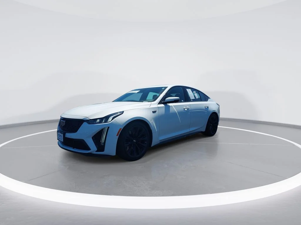 Used 2024 White Cadillac V-Series image 4