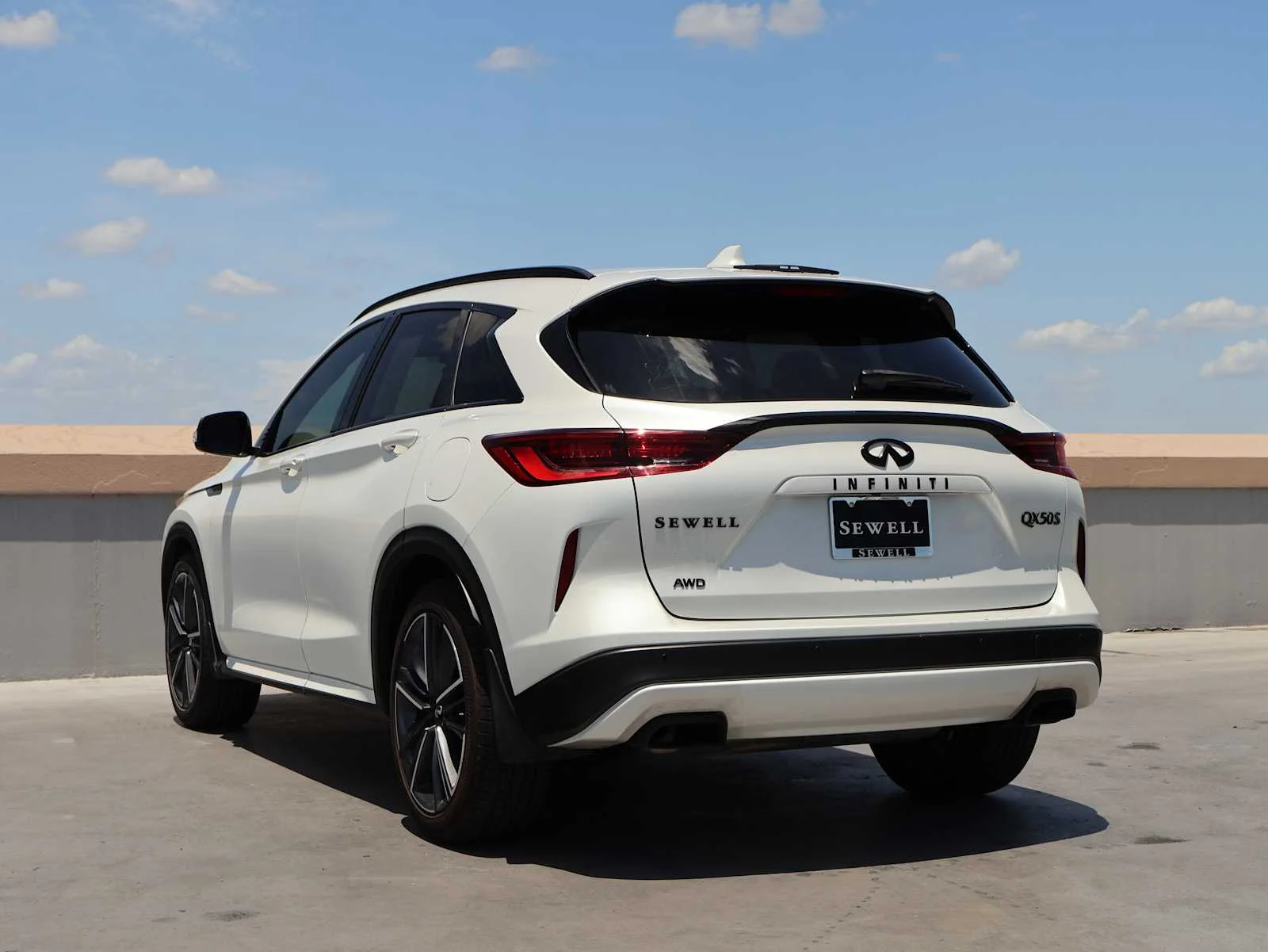 Certified Used 2023 Radiant White INFINITI SPORT image 9