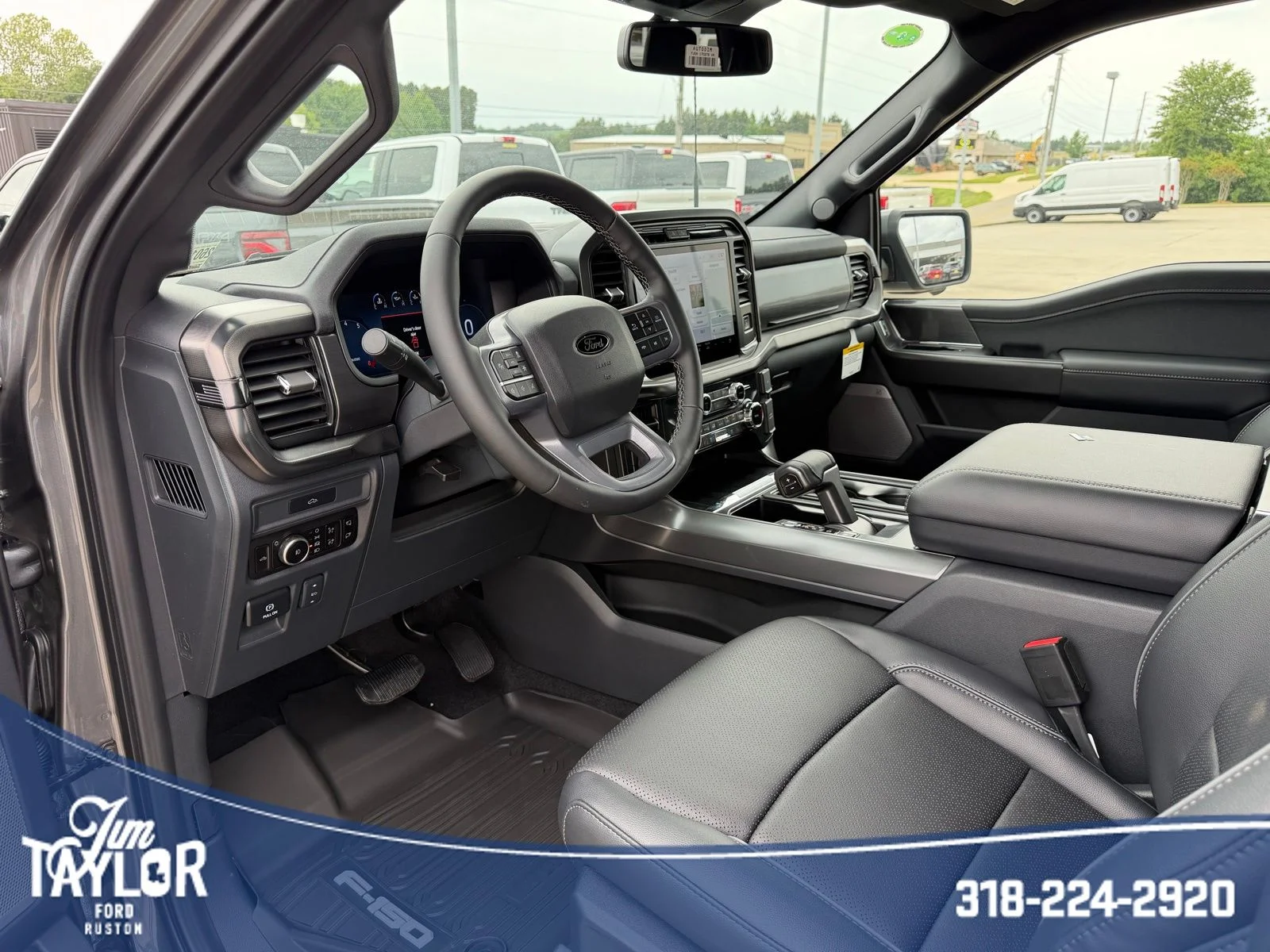 New 2026 Carbonized Gray Metallic Ford Lariat® image 6