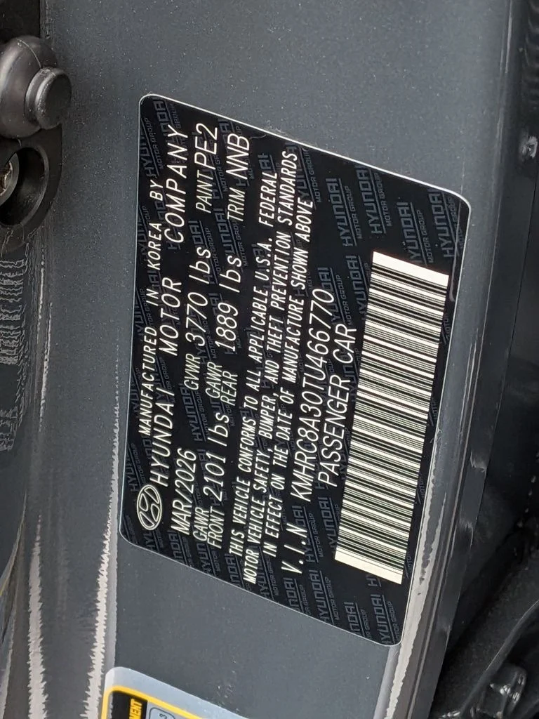 New 2026 Gray Hyundai SEL image 32