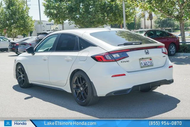Used 2024 Platinum White Pearl Honda Sport image 11