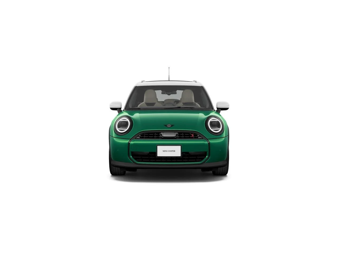 New 2027 British Racing Green IV Metallic MINI SIGNATURE PLUS image 2