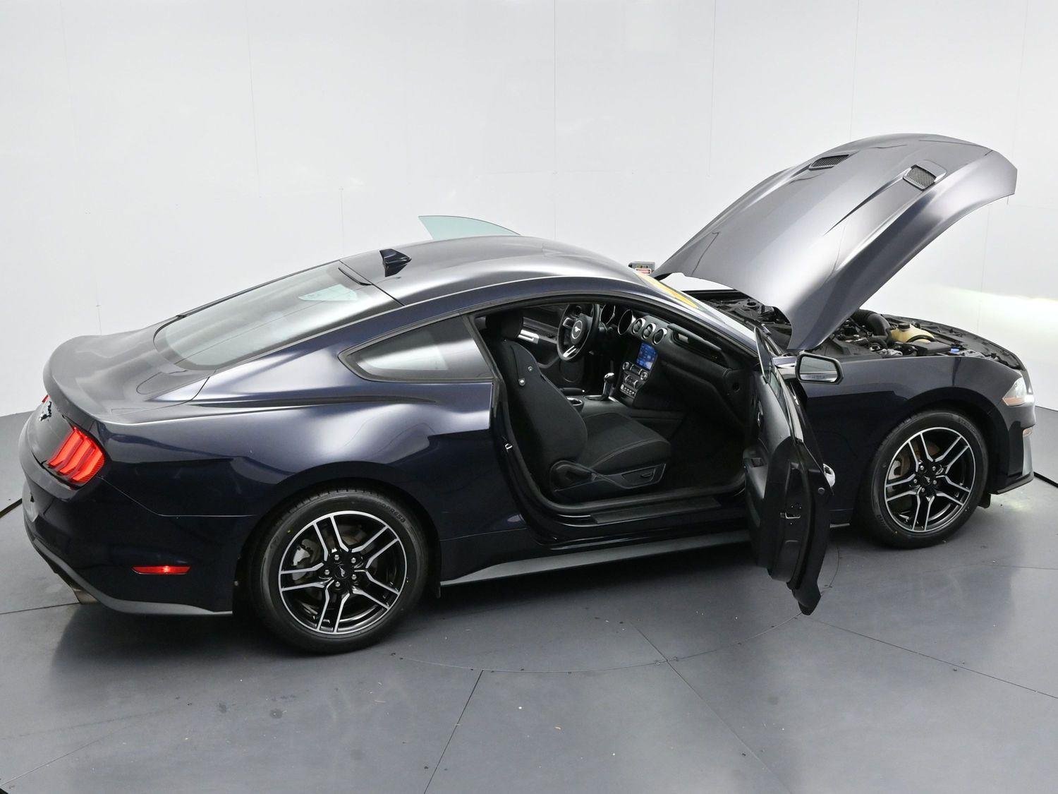 Used 2021 Antimatter Blue Ford EcoBoost image 35