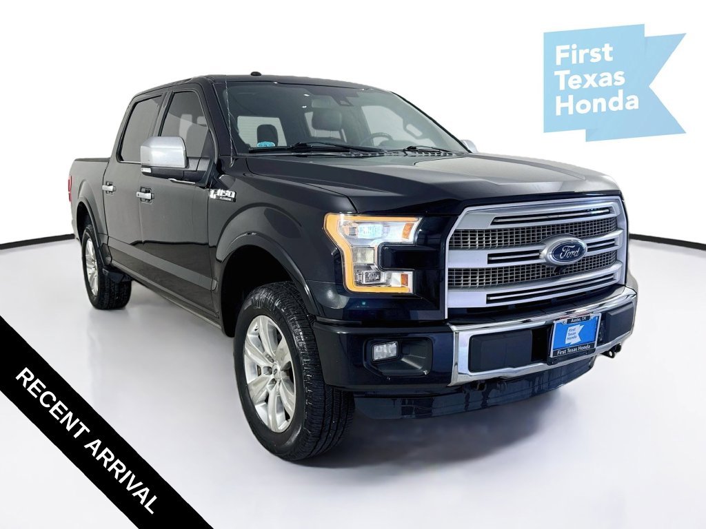 Used 2016 Shadow Black Ford Platinum image 1