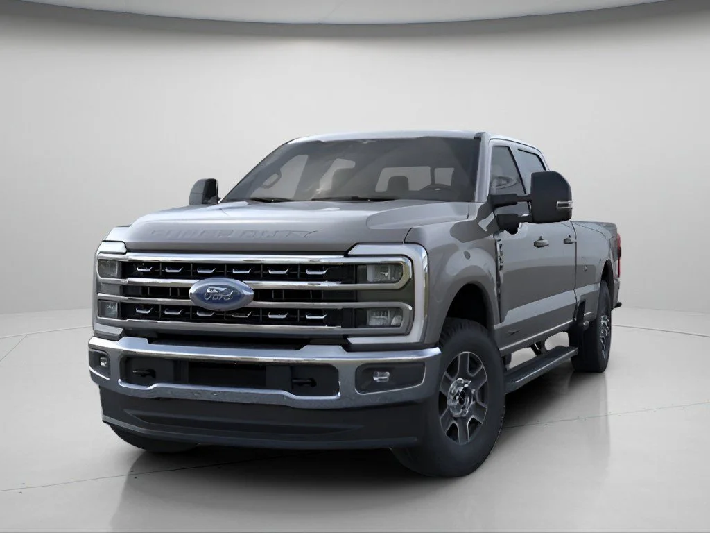 New 2026 Carbonized Gray Metallic Ford LARIAT image 2
