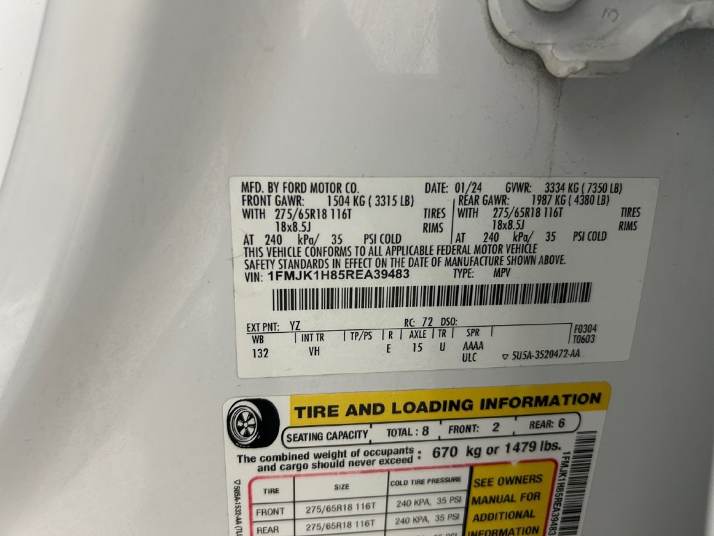 Used 2024 White Ford XLT image 18