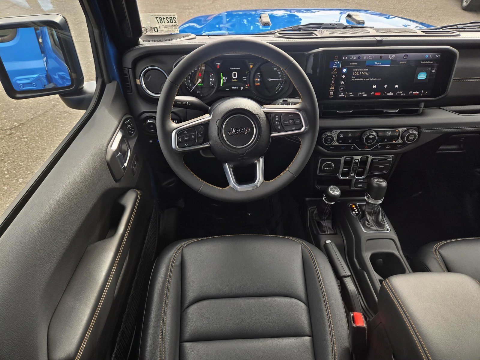 Certified Used 2024 Hydro Blue Pearlcoat Jeep Sahara image 17