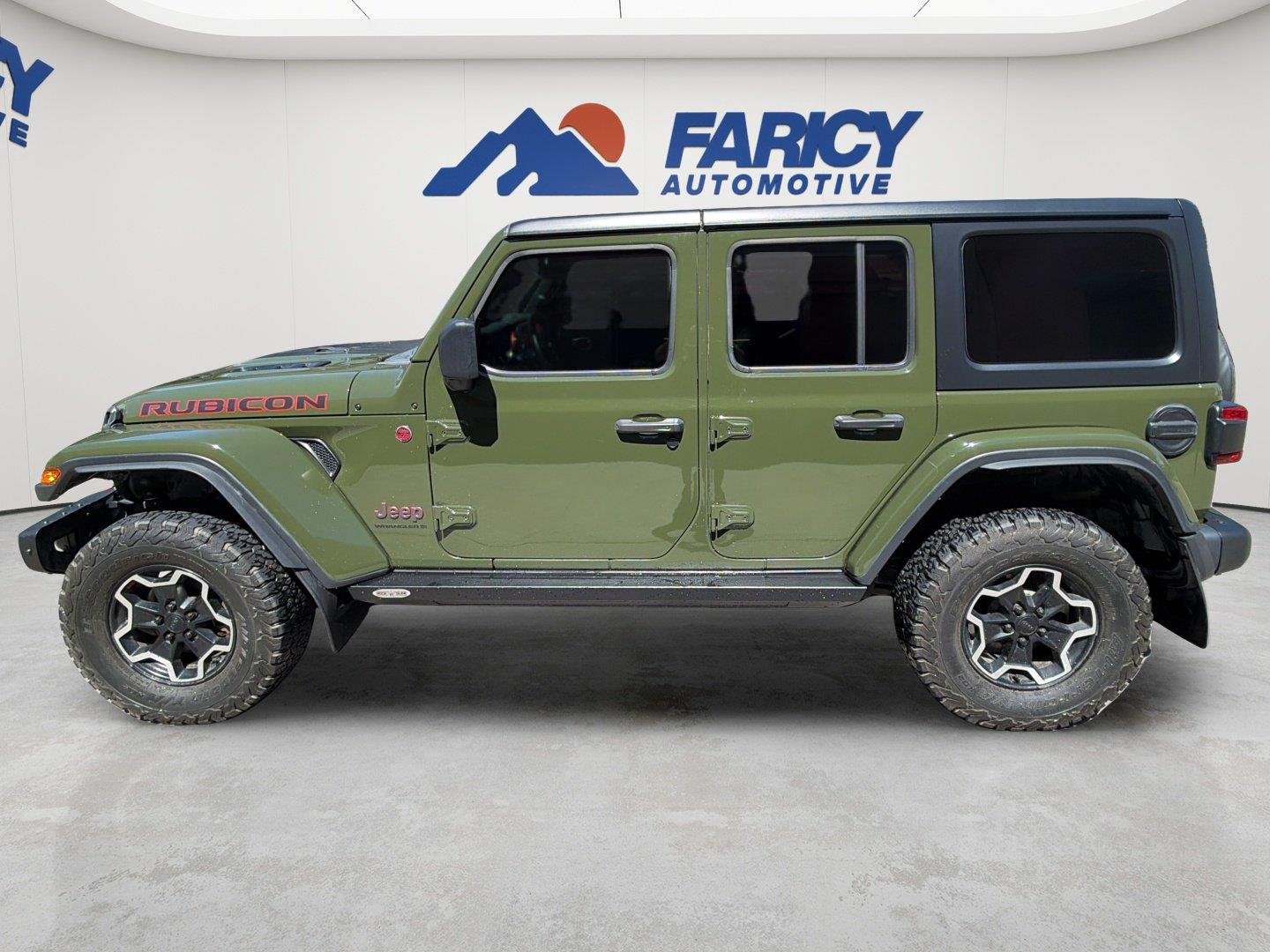 Used 2023 Sarge Green Clearcoat Jeep Rubicon Farout image 10