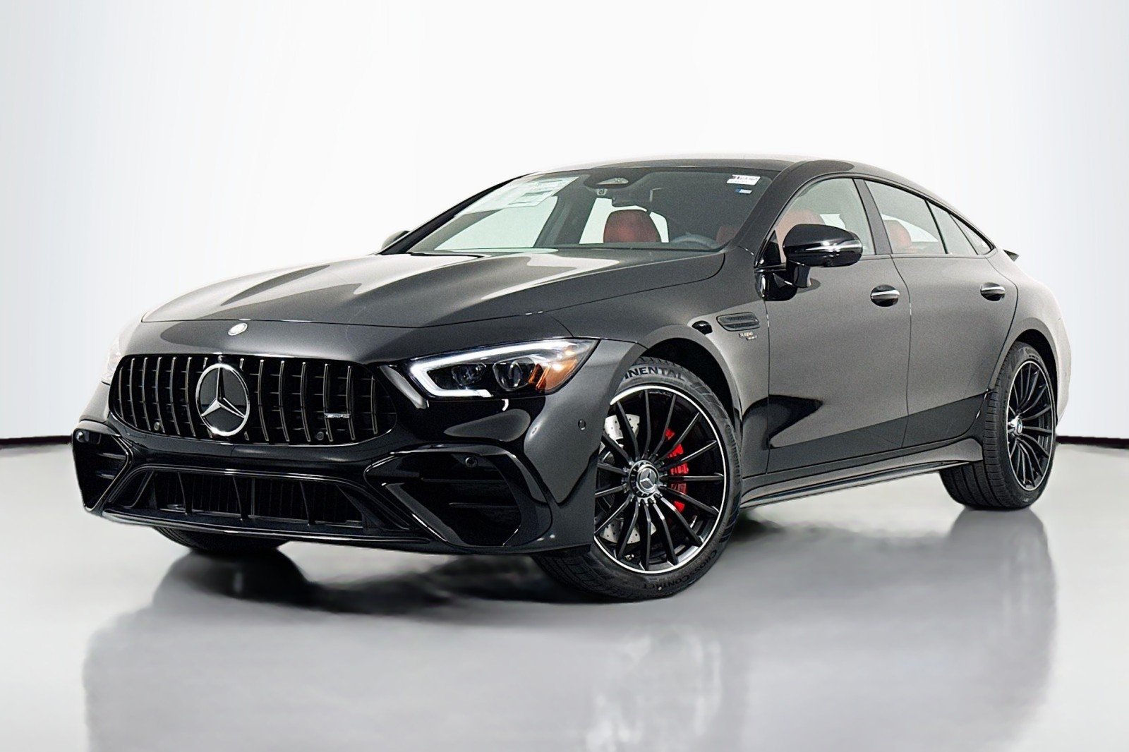 New 2026 Obsidian Black Metallic Mercedes-Benz AMG® GT 53 4-Door Coupe image 1