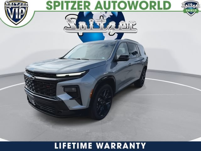 2026 Chevrolet Traverse RS Gray at Spitzer Autoworld Chevy Buick GMC Cadillac
