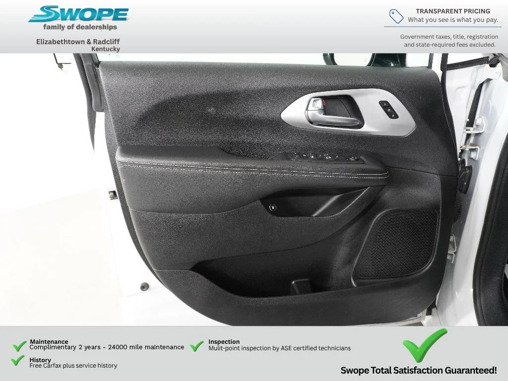 Used 2024 Bright White Clearcoat Chrysler Hybrid S Appearance Pkg image 15