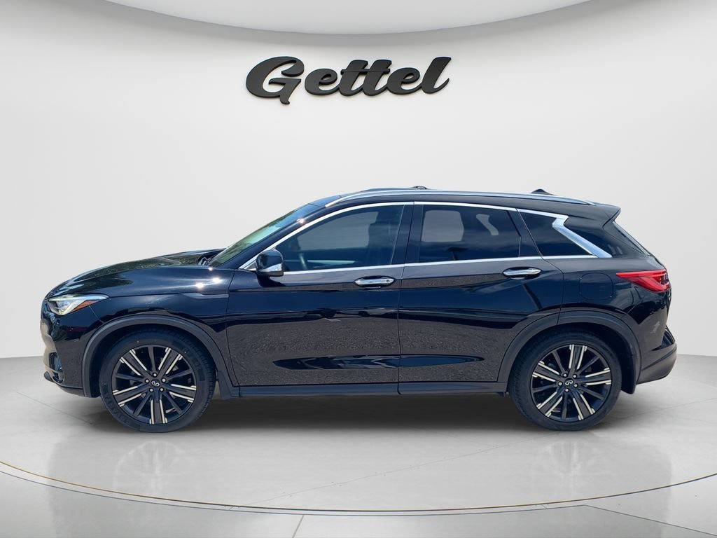 Used 2021 Black INFINITI LUXE image 8