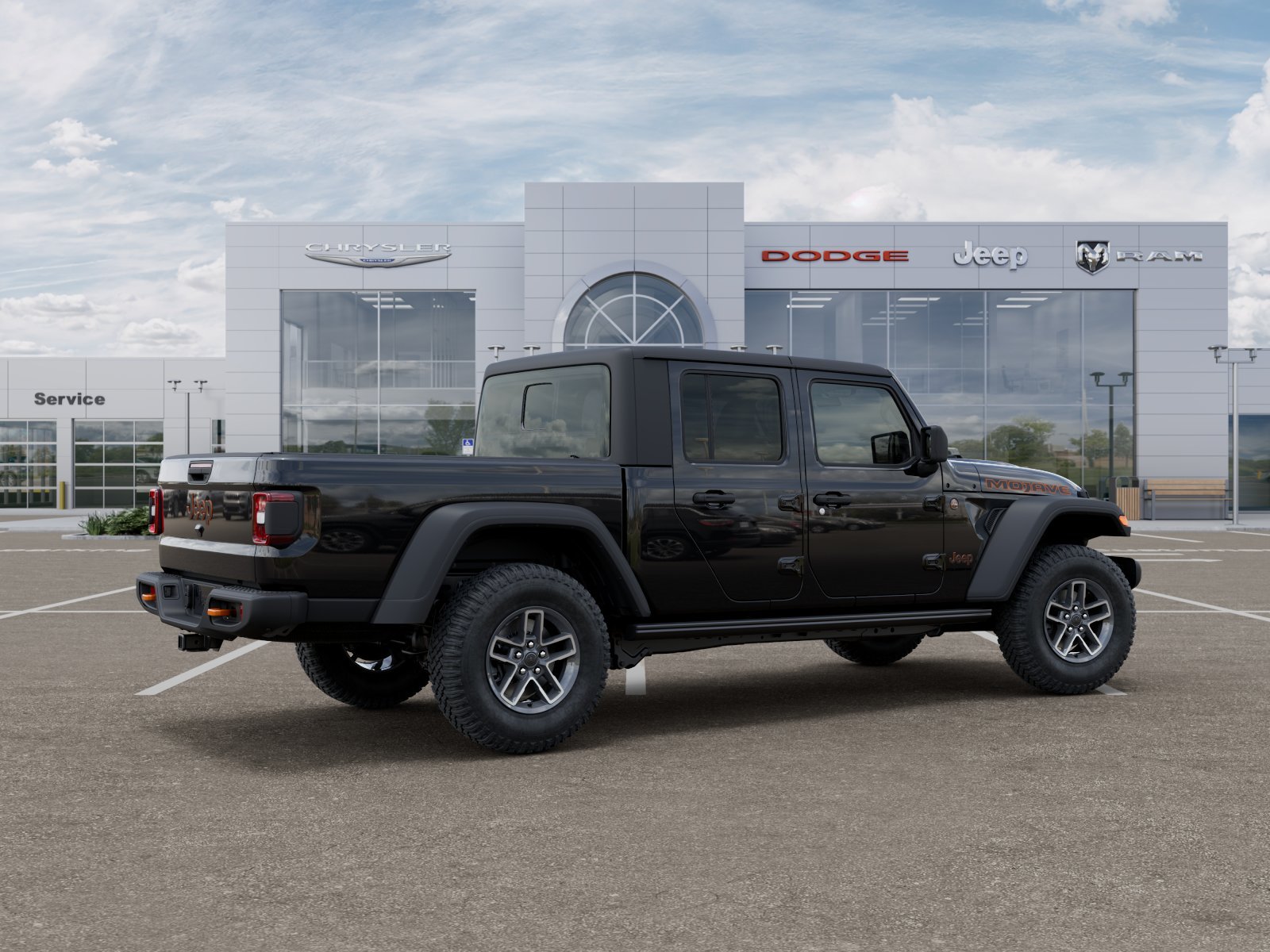New 2025 Black Clear-Coat Exterior Paint Jeep Mojave image 22