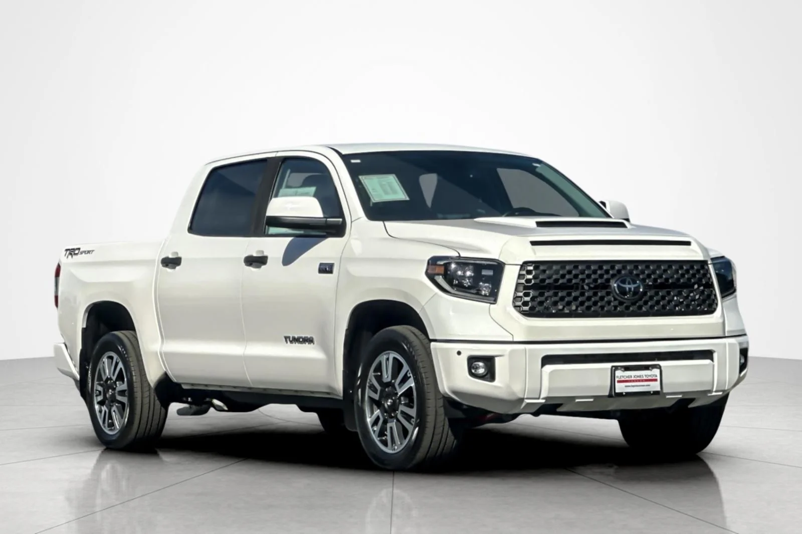 Certified Used 2021 Super White Toyota SR5 image 7