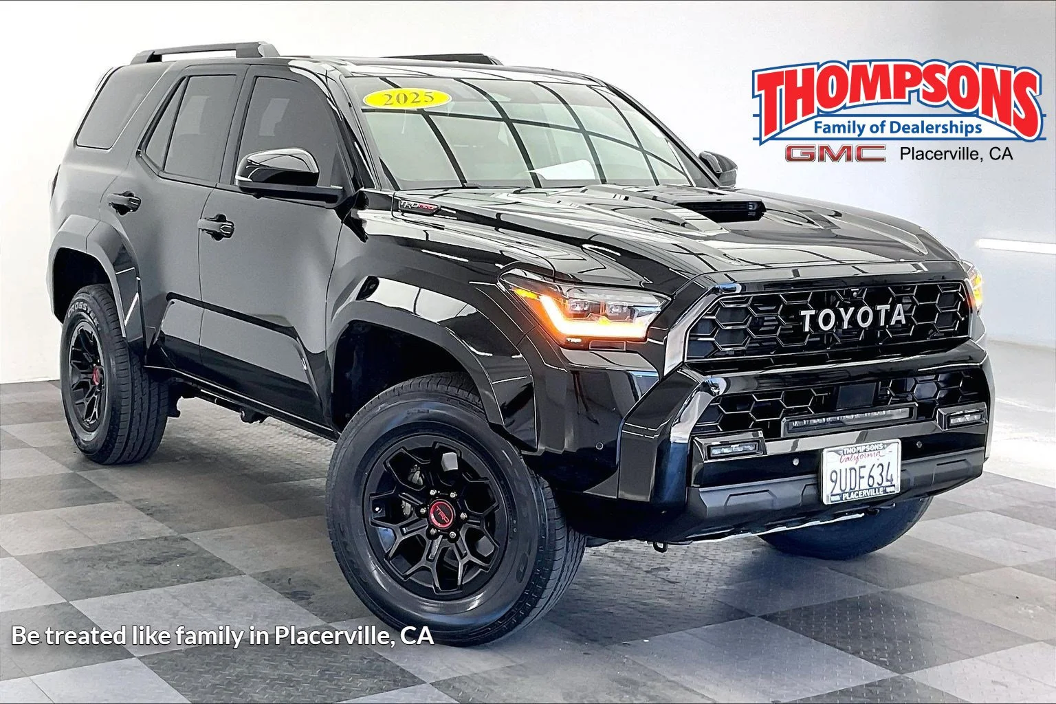 Used 2025 Black Toyota Hybrid TRD Pro image 1