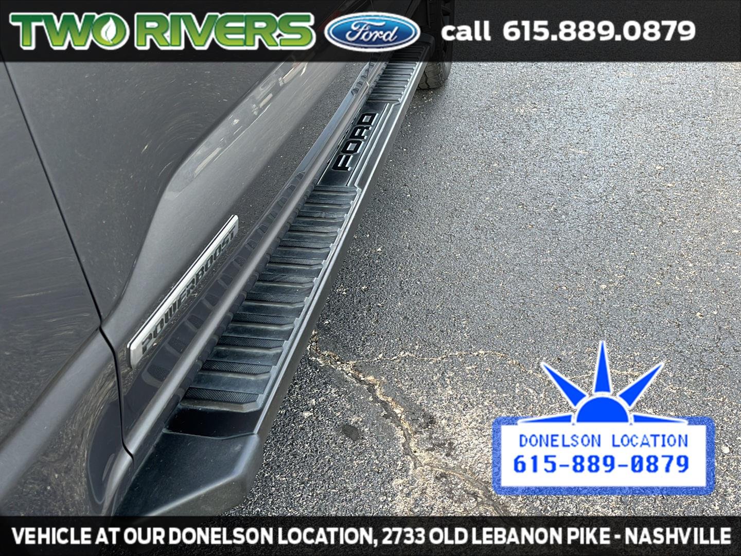 Used 2021 Carbonized Gray Metallic Ford LARIAT image 7