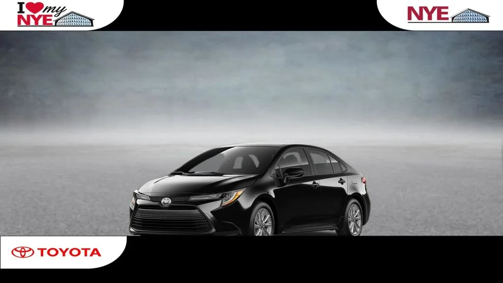 New 2026 Black Toyota LE image 1