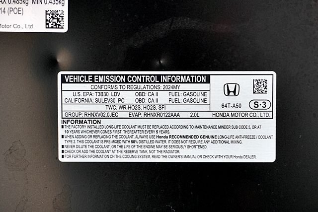 Used 2024 Black Honda Sport image 36