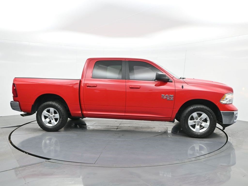 Used 2021 Flame Red Clearcoat Ram SLT image 4