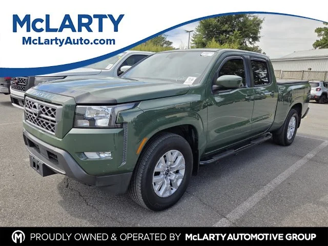 Certified Used 2023 Green Nissan SV image 1