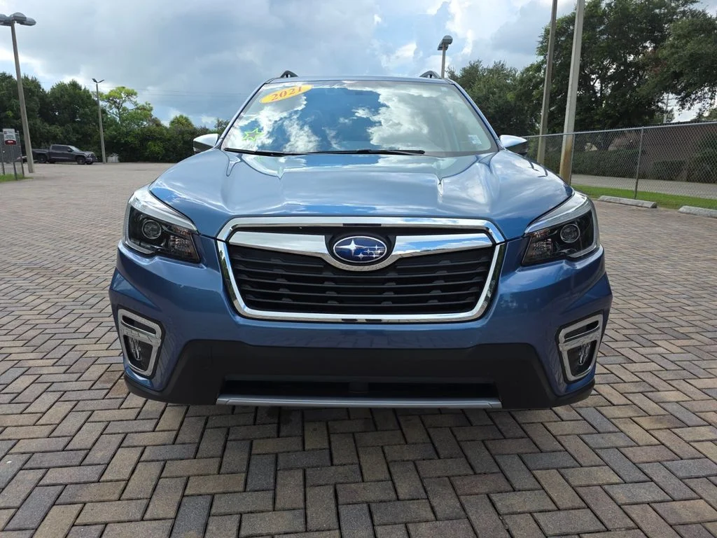 Used 2021 Blue Subaru Touring image 2