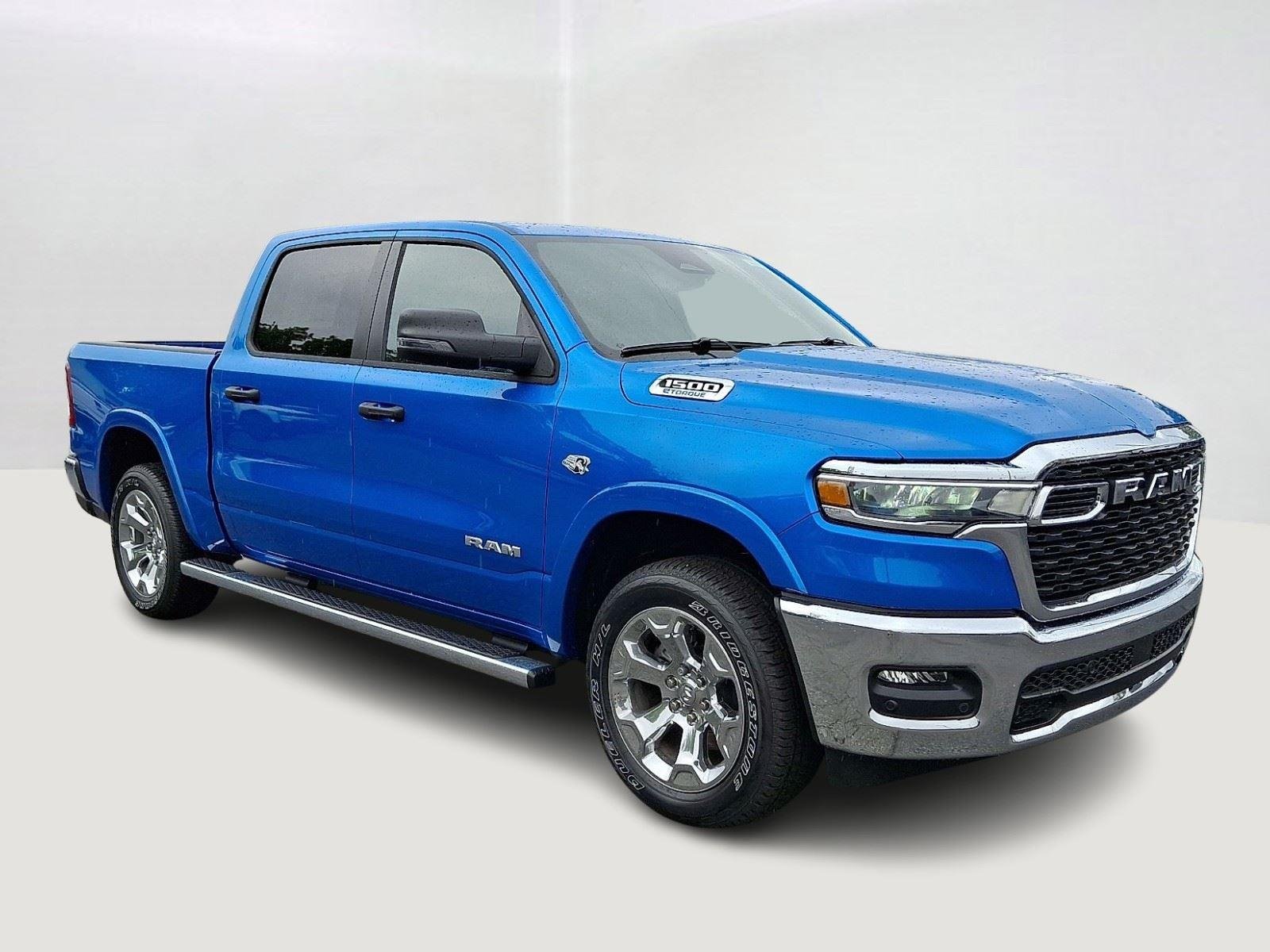 New 2026 Hydro Blue Pearl-Coat Exterior Paint RAM Big Horn image 2