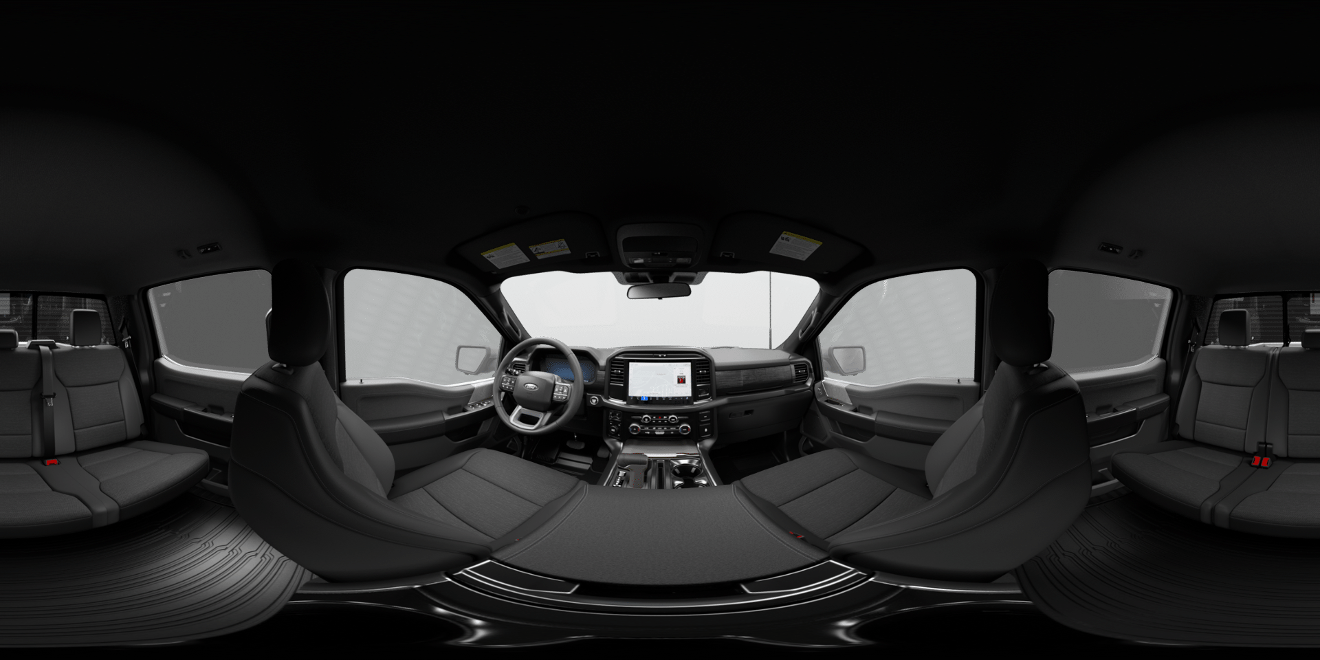 New 2026 Agate Black Metallic Ford XLT image 8