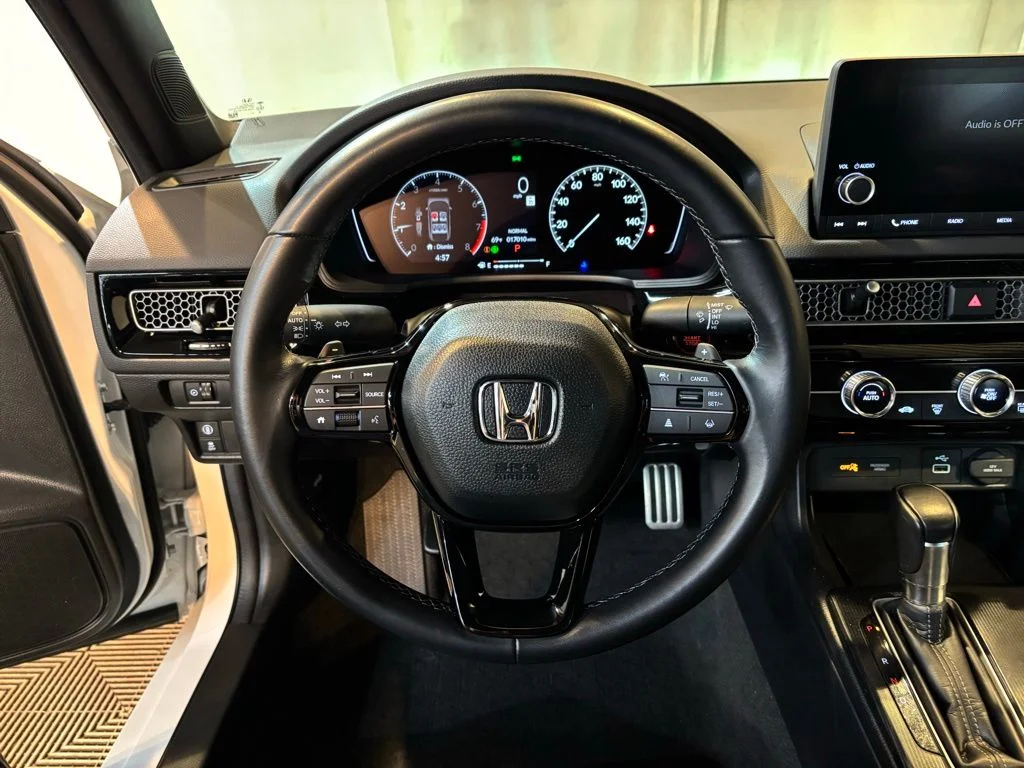 Certified Used 2023 Platinum White Pearl Honda 2.0L 4D SPORT image 11