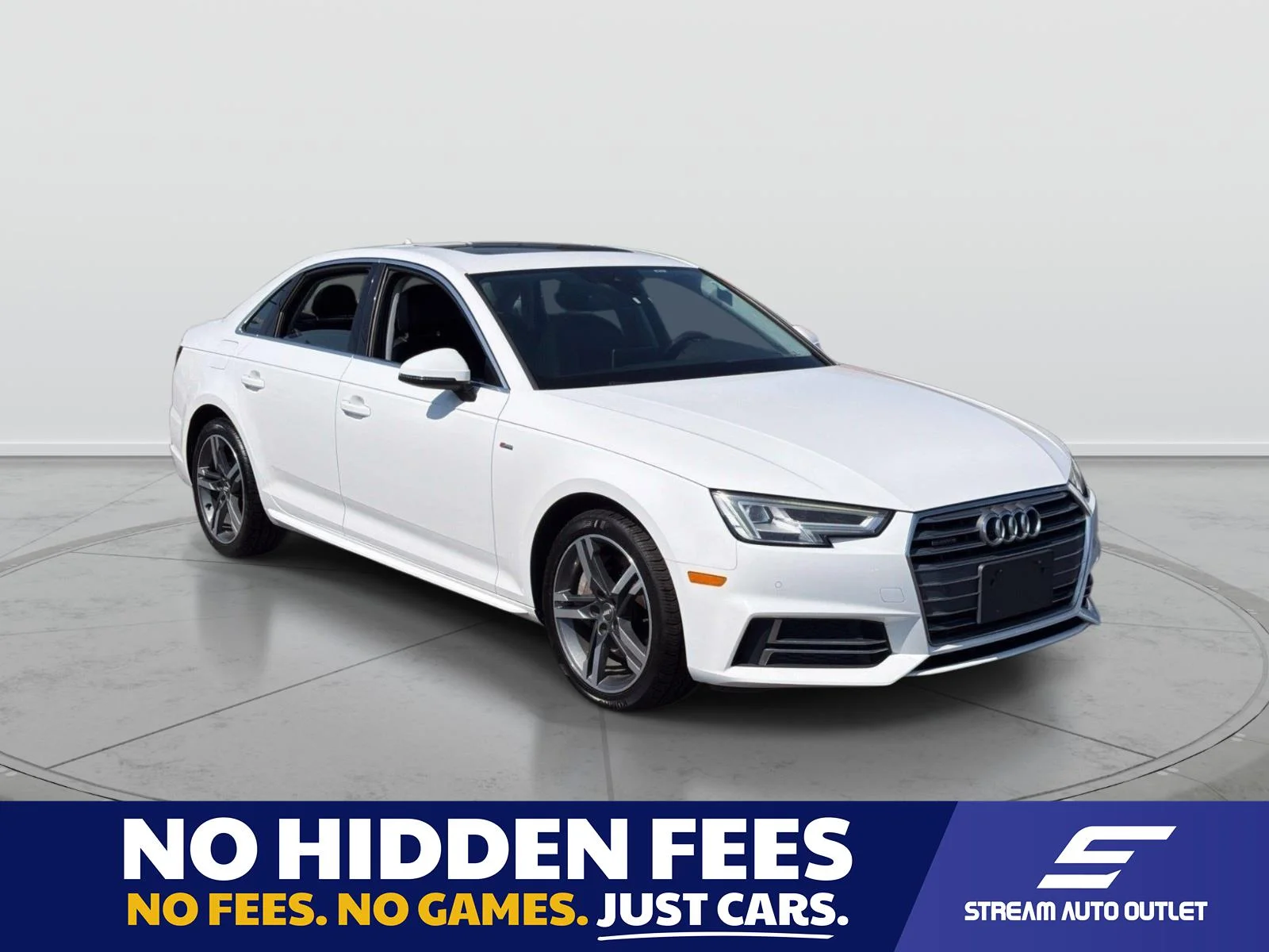 Used 2017 White Audi 2.0T Premium Plus image 1