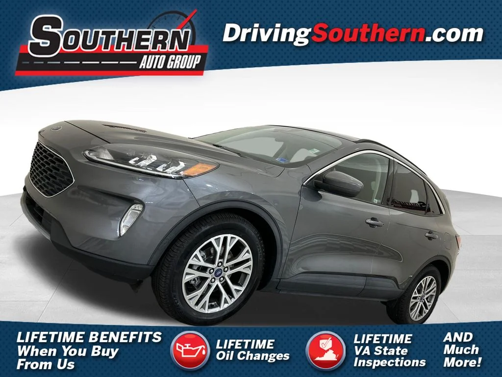 Used 2022 Gray Ford SEL image 1