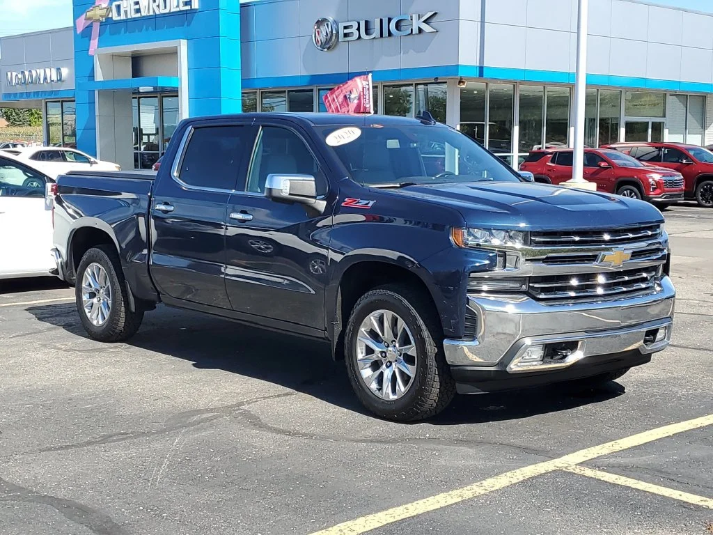 Used 2020 NORTHSKY BLUE METALLIC Chevrolet LTZ image 2