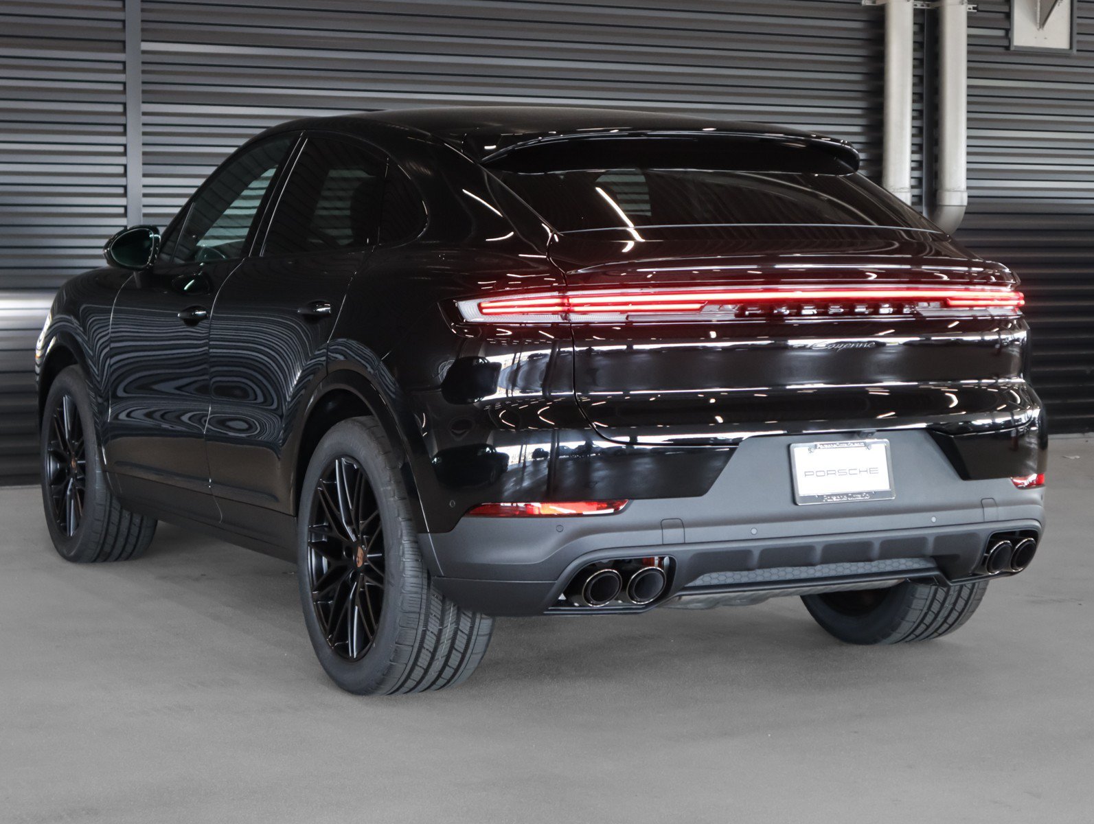 New 2026 Chromite Black Metallic Porsche Coupe image 3