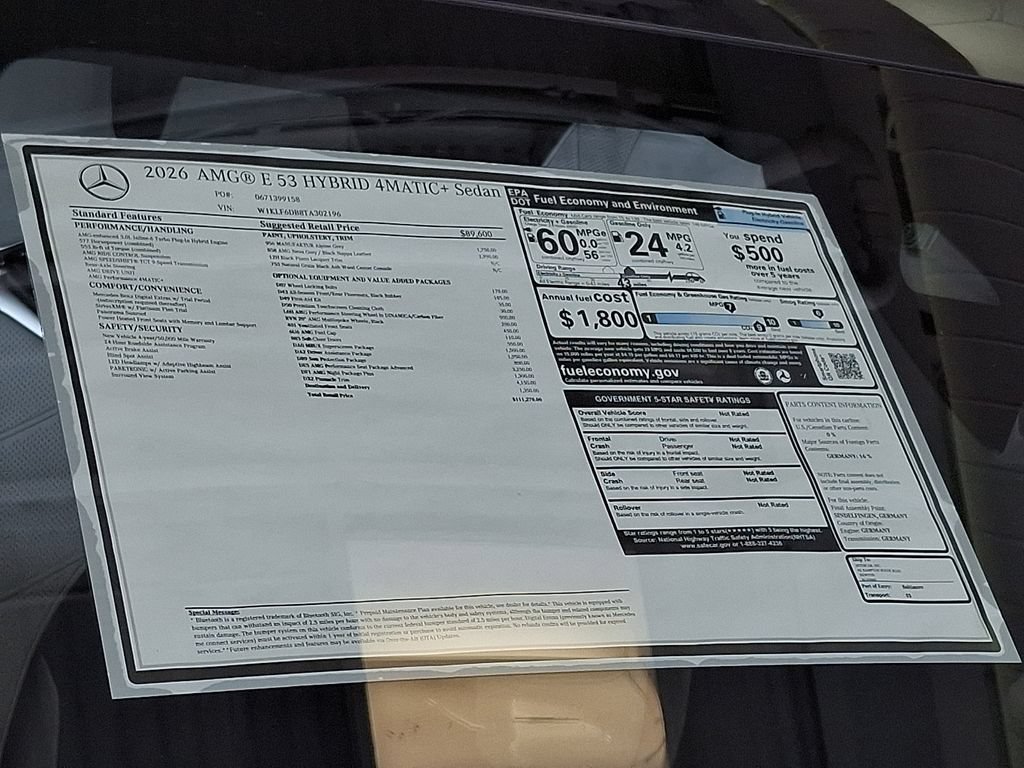 New 2026 MANUFAKTUR Alpine Grey Mercedes-Benz E 53 AMG® image 55