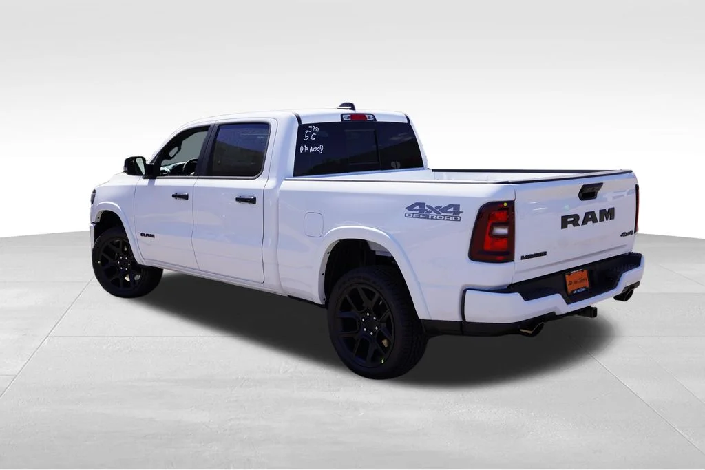 New 2026 Bright White Clear-Coat Exterior Paint RAM Laramie image 5